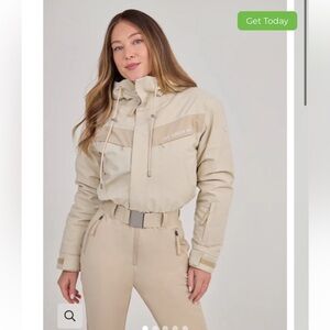 My Sunday ski zenith neutral beige ski suit